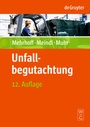 Cover: Unfallbegutachtung - De Gruyter