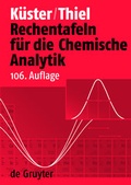 Cover: Rechentafeln f&uuml;r die Chemische Analytik - De Gruyter