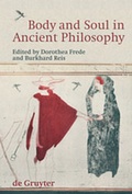 Cover: Body and Soul in Ancient Philosophy - De Gruyter