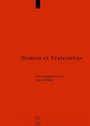 Cover: Nomen et Fraternitas - De Gruyter