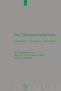 Abbildung von: Das Thomasevangelium - De Gruyter