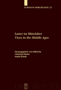 Cover: Laster im Mittelalter / Vices in the Middle Ages - De Gruyter