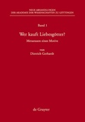 Cover: Wer kauft Liebesg&ouml;tter? - De Gruyter