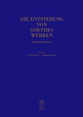 Cover: Entstehen - Farbenlehre - De Gruyter