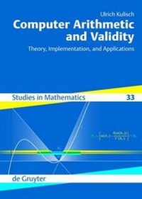 Enlarge image Cover: Computer Arithmetic and Validity - De Gruyter