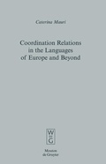Cover: Coordination Relations in the Languages of Europe and Beyond - De Gruyter Mouton