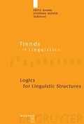 Cover: Logics for Linguistic Structures - De Gruyter Mouton