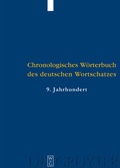 Cover: Der Wortschatz des 9. Jahrhunderts - De Gruyter