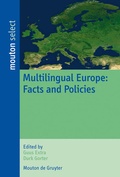 Cover: Multilingual Europe - De Gruyter Mouton