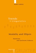 Cover: Modality and Ellipsis - De Gruyter Mouton