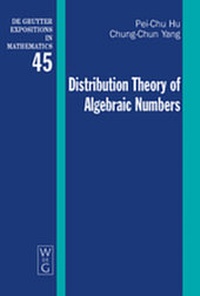 Abbildung von: Distribution Theory of Algebraic Numbers - De Gruyter