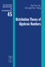 Cover: Distribution Theory of Algebraic Numbers - De Gruyter