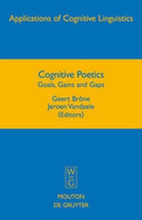 Enlarge image Cover: Cognitive Poetics - De Gruyter Mouton