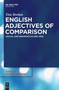 Cover: English Adjectives of Comparison - De Gruyter Mouton