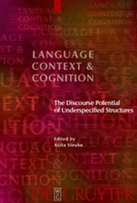 Enlarge image Cover: The Discourse Potential of Underspecified Structures - De Gruyter