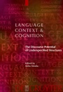 Cover: The Discourse Potential of Underspecified Structures - De Gruyter