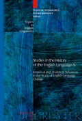 Cover: Studies in the History of the English Language IV - De Gruyter Mouton