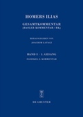 Cover: Homerus: Homers Ilias. Erster Gesang (A) / Kommentar - De Gruyter