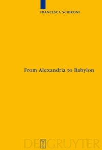 Abbildung von: From Alexandria to Babylon - De Gruyter