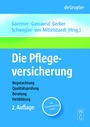 Cover: Die Pflegeversicherung - De Gruyter
