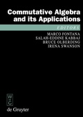 Cover: Commutative Algebra and its Applications - De Gruyter