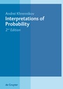 Cover: Interpretations of Probability - De Gruyter