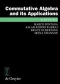 Cover: Commutative Algebra and its Applications - De Gruyter