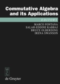 Cover: Commutative Algebra and its Applications - De Gruyter