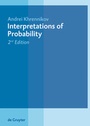 Cover: Interpretations of Probability - De Gruyter