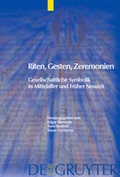 Cover: Riten, Gesten, Zeremonien - De Gruyter