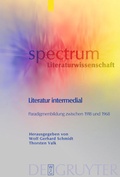 Cover: Literatur intermedial - De Gruyter