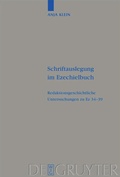Cover: Schriftauslegung im Ezechielbuch - De Gruyter