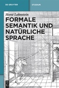 Cover: Formale Semantik und nat&uuml;rliche Sprache - De Gruyter