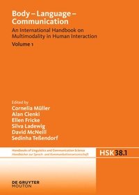 Enlarge image Cover: Body - Language - Communication. Volume 1 - De Gruyter Mouton