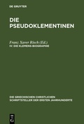 Cover: Die Klemens-Biographie - De Gruyter