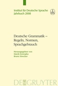Cover: Deutsche Grammatik - Regeln, Normen, Sprachgebrauch - De Gruyter