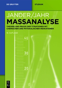 Abbildung von: Maßanalyse - De Gruyter