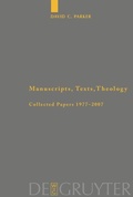 Cover: Manuscripts, Texts, Theology - De Gruyter