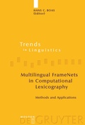 Cover: Multilingual FrameNets in Computational Lexicography - De Gruyter Mouton