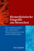 Cover: Biomedizinische Eingriffe am Menschen - De Gruyter