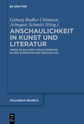 Cover: Anschaulichkeit in Kunst und Literatur - De Gruyter