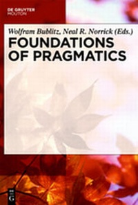 Enlarge image Cover: Foundations of Pragmatics - De Gruyter Mouton