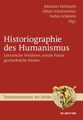 Cover: Historiographie des Humanismus - De Gruyter