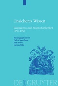 Cover: Unsicheres Wissen - De Gruyter