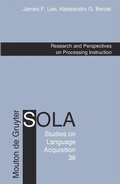 Cover: Research and Perspectives on Processing Instruction - De Gruyter Mouton