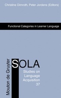 Cover: Functional Categories in Learner Language - De Gruyter Mouton
