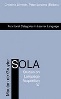 Enlarge image Cover: Functional Categories in Learner Language - De Gruyter Mouton
