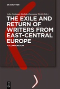 Cover: The Exile and Return of Writers from East-Central Europe - De Gruyter