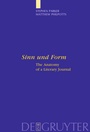 Cover: "Sinn und Form" - De Gruyter