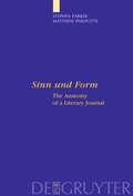 Cover: "Sinn und Form" - De Gruyter